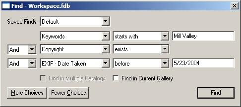 portfolio extensis export with metadata